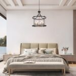 Modern sarkıt aydınlatma gold renk kablamalı salon avize - Görsel 6