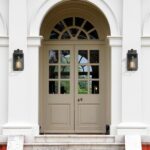 villa kapı girişi duvar aplik aydınlatma imalatı