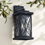 Modern teras bahçe camlı dış mekan duvar aplik - Görsel 2