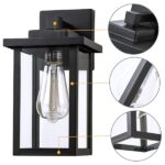 Tablalı dış mekan aydınlatma villa bahçe duvar aplik aydınlatma - Görsel 5