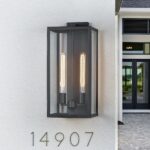Villa giriş duvar aplik aydınlatma veranda aplik - Görsel 2