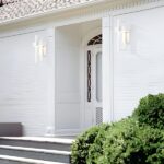 villa giriş için beyaz dış cephe aydınlatma aplik modelleri ve imalatı