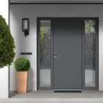 kapı girişi villa dış mekan duvar aplik aydınlatma modelleri ve imalatı